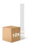 Mehrfachpackung 10x Noxion Lucent PL-S LED  6W - 830 Warmweiß | 4-Pins - Ersatz Für 11W