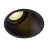 SLV Horn-A Spot Aluminium Schwarz Rund | Ausschnitt 95mm - Geeignet für 1x GU10 