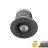 EcoDim Einbau Spot Mini Anthrazit 2.5W 155lm 30D - 827 Extra Warmweiß | 35mm - Ausschnitt 28mm - IP67 - Dimmbar